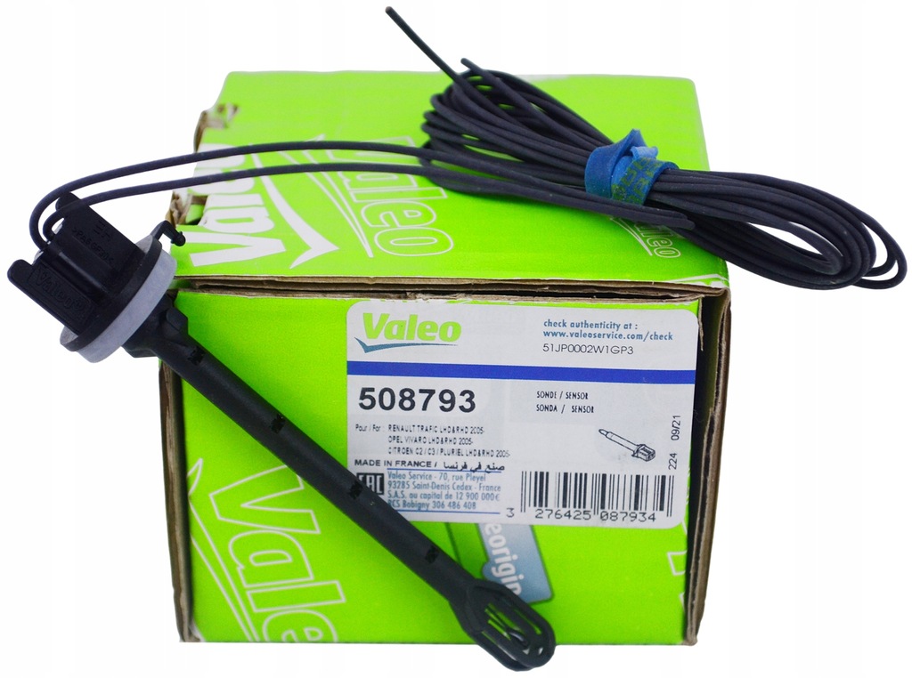 фото №1, Valeo датчик температури салону renault megane 3 clio iv scenic trafic