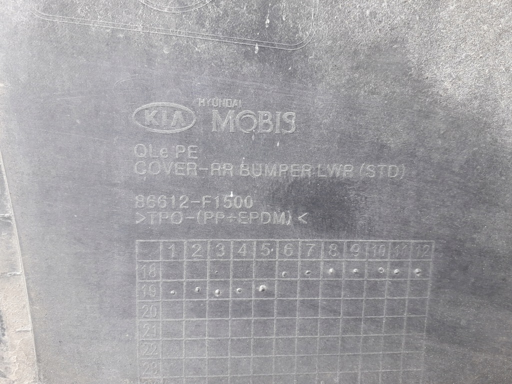 фото №13, Kia sportage 4 iv lift 18- бампер задний задняя 86612-f1500