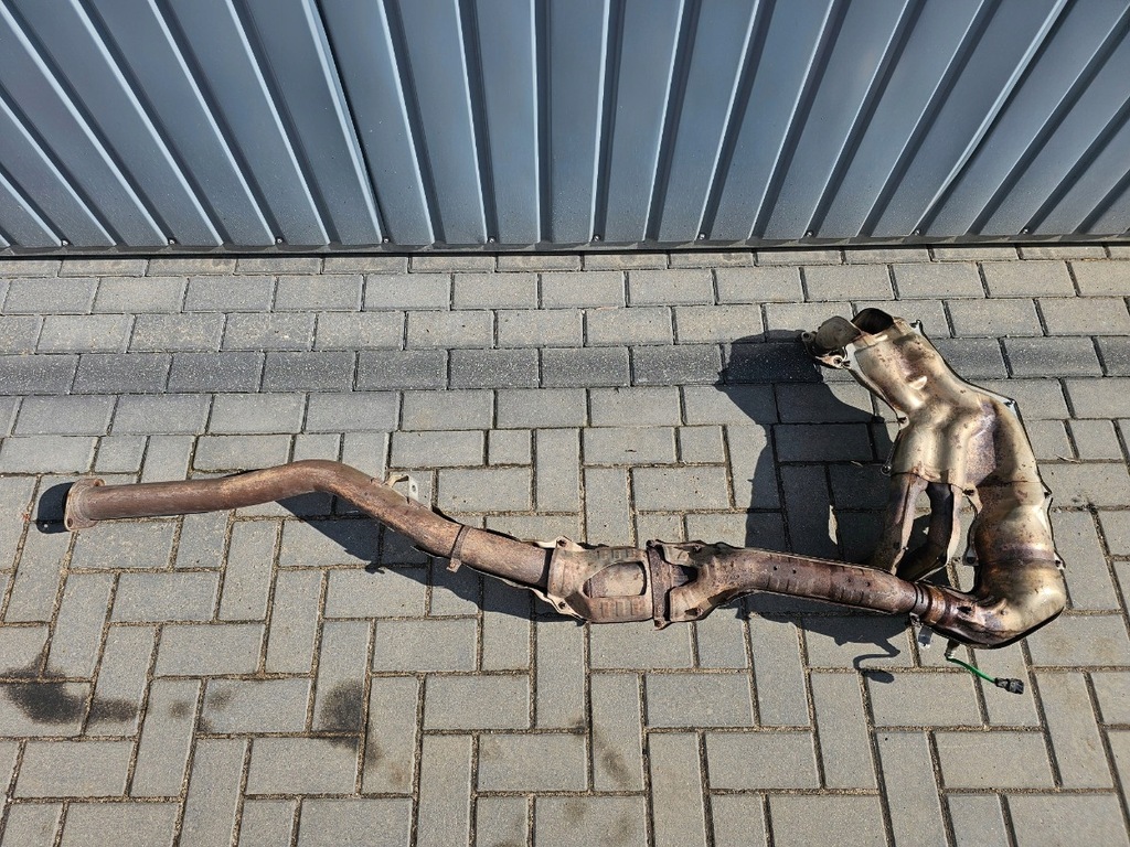 фото №12, Subaru forester v 19- коллектор выпускной катализатор r083 usa