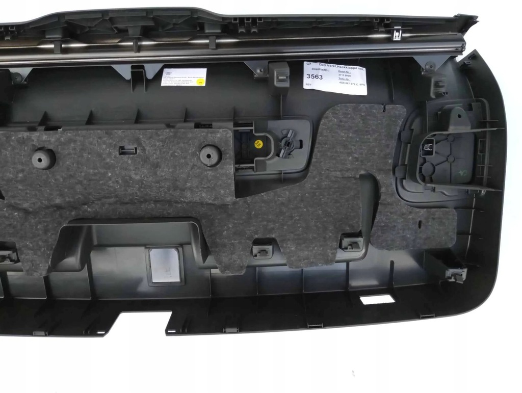 фото №7, Audi a6 c7 kombi корпус крышки багажника шторка