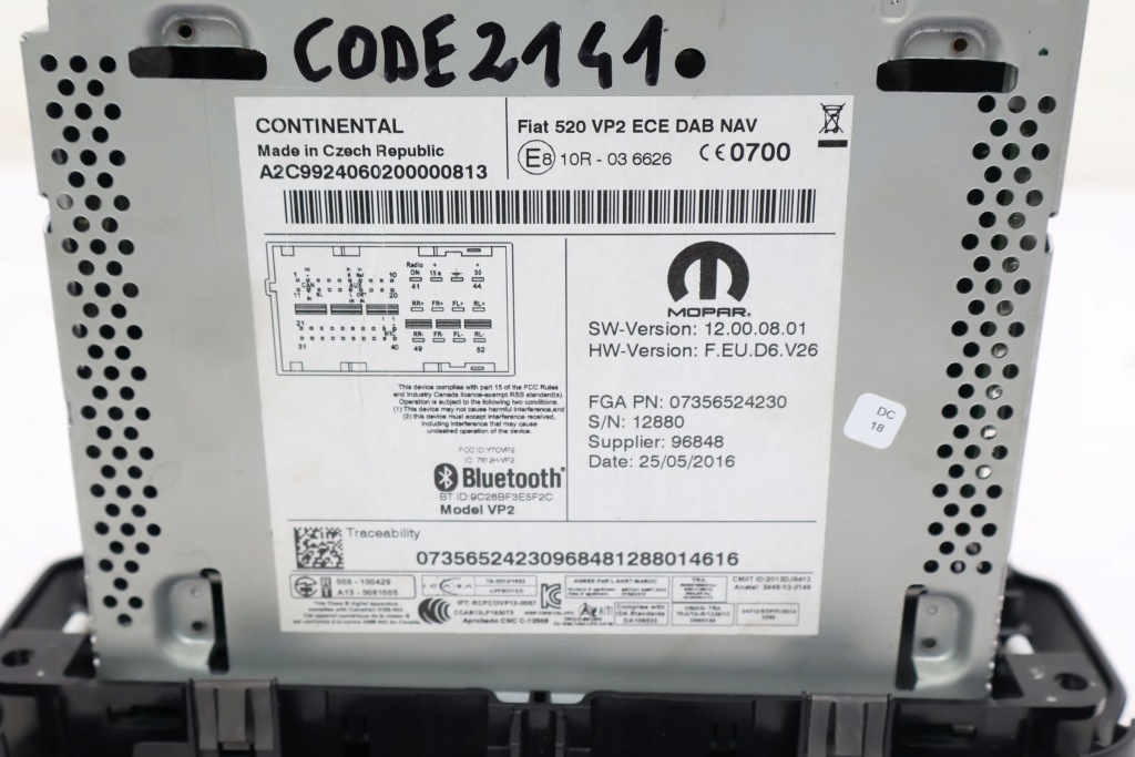 Jeep renegade радіо ekarna навігація 7356524230 в Україні