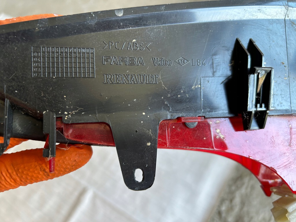 фото №5, Лампа свет стоп стоп-сигнал renault megane ii