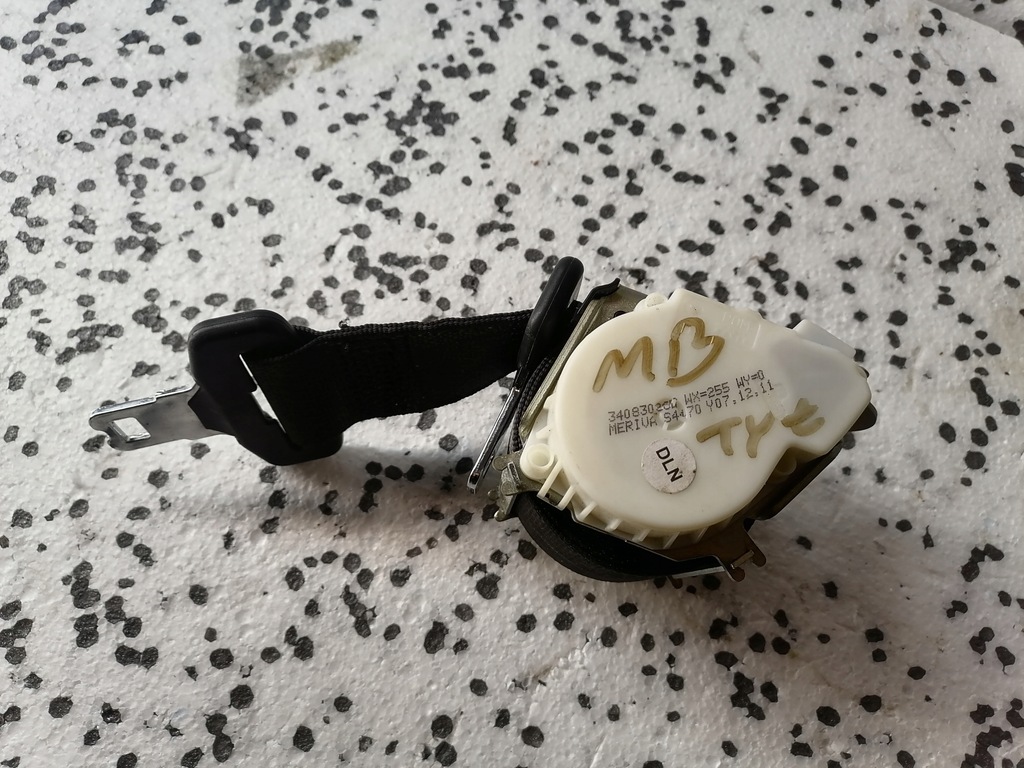 фото №5, Pas задній pas безпеки opel meriva b