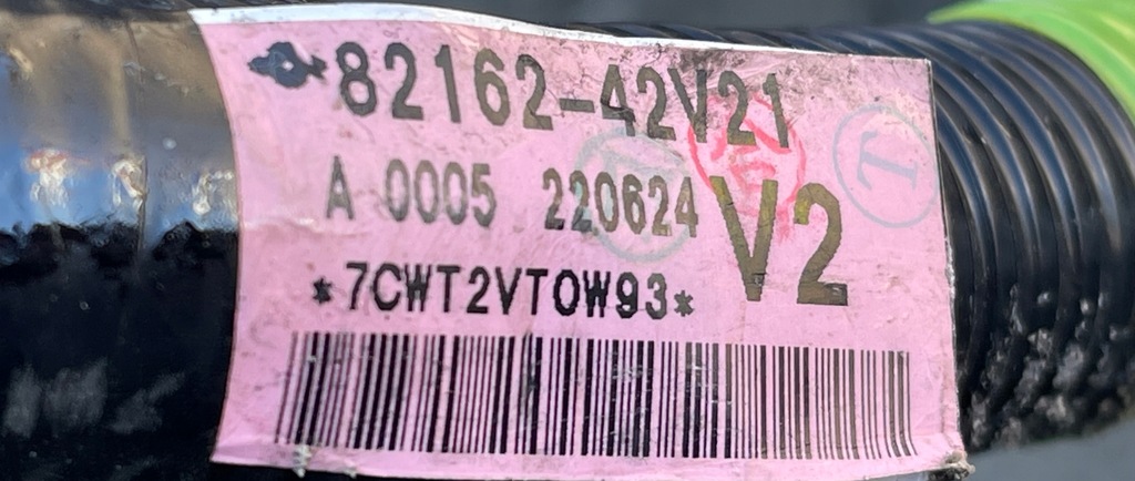 фото №10, Toyota rav4 rav-4 v 5 2020 - 2.5 hybrid джгут електропроводка 82161-4af11