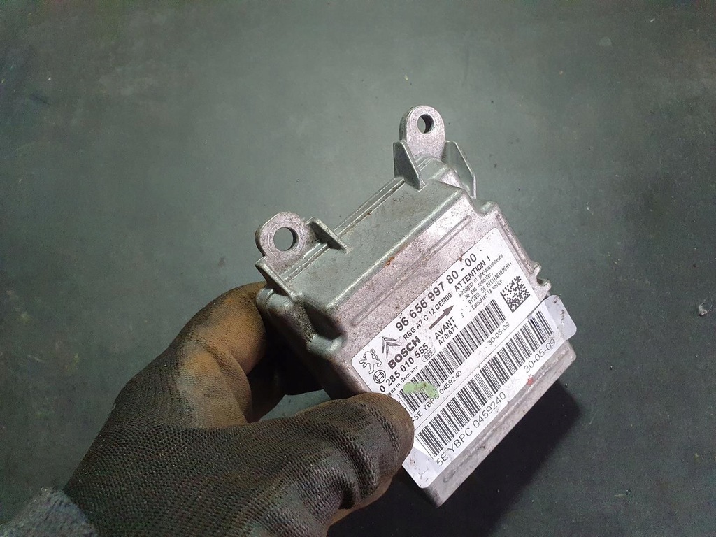 фото №6, Peugeot 207 модуль датчик подушка безпеки подушок citroen 9665699780 1.6 hdi