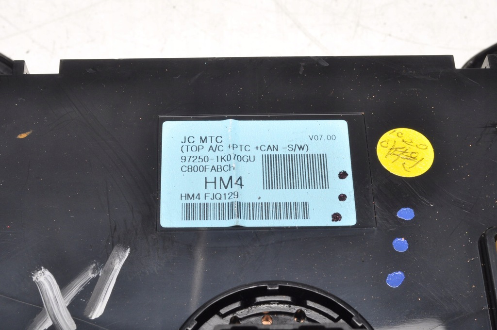 фото №10, Hyundai ix20 панель кондиционера 97250-1k070gu