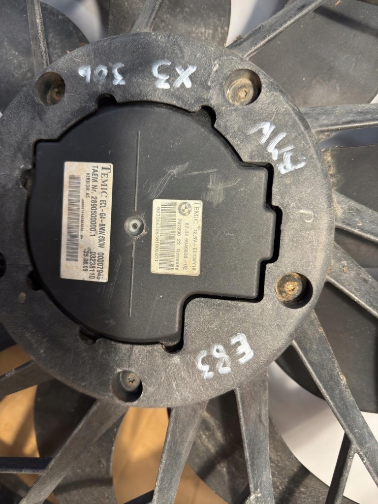 Вентилятор радиатора bmw x3 e83 2003 - 2006 75789022 Недорого