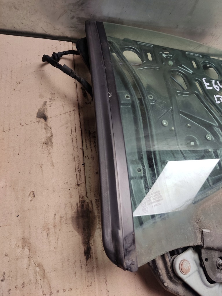 фото №5, Bmw e64 механизм подъемник стекло cabrio левый задняя