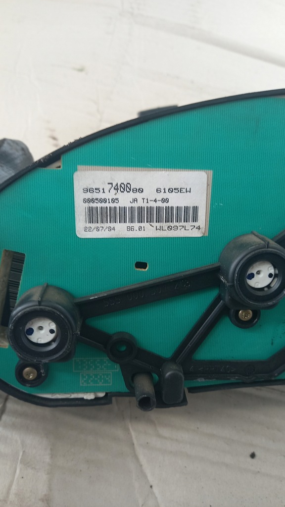 фото №4, Счетчик citroen berlingo 2.0hdi 04r 9651740080