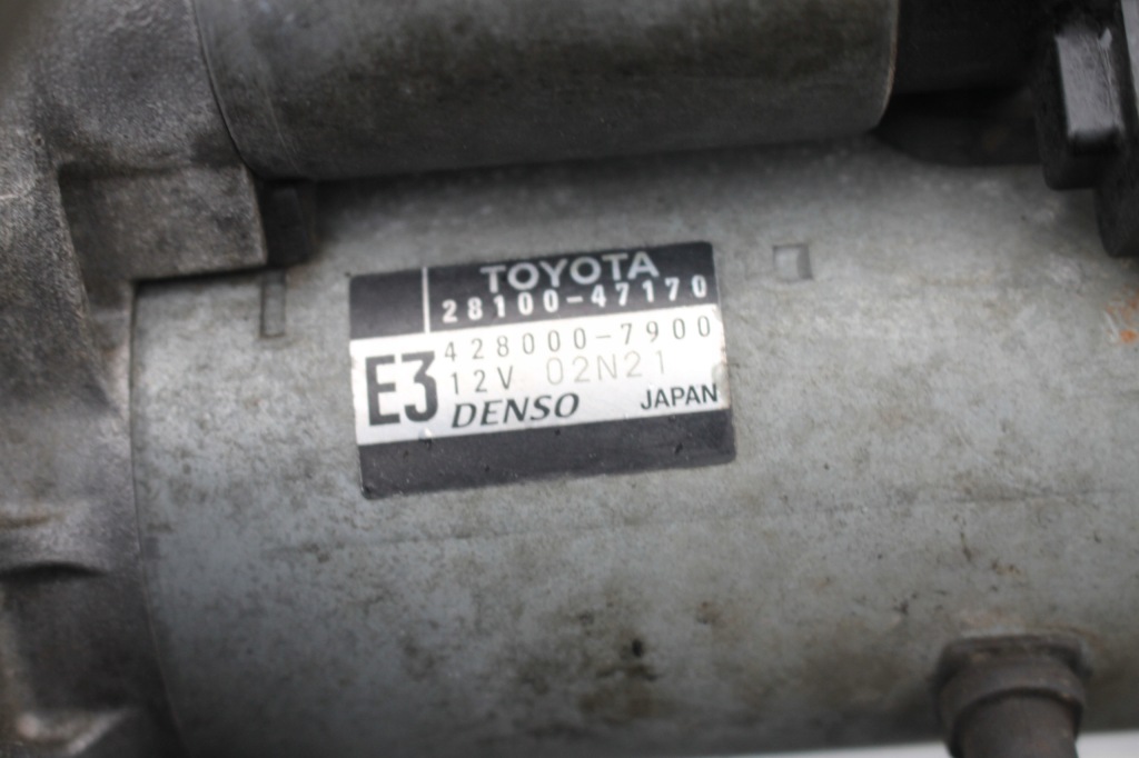 Стартер 28100-47170 toyota verso-s 1.33 vvti 10-15 Недорого