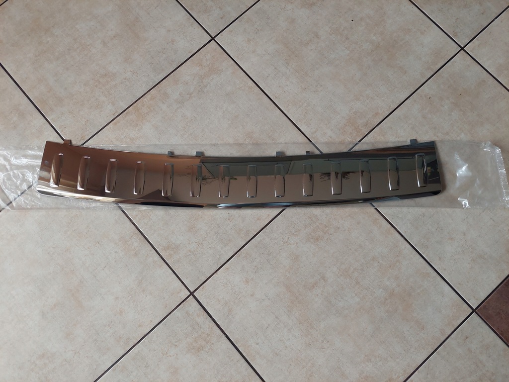 фото №1, Молдинг - хром бампера - задня - mercedes gle w166 - mercedes ml w166 - новий