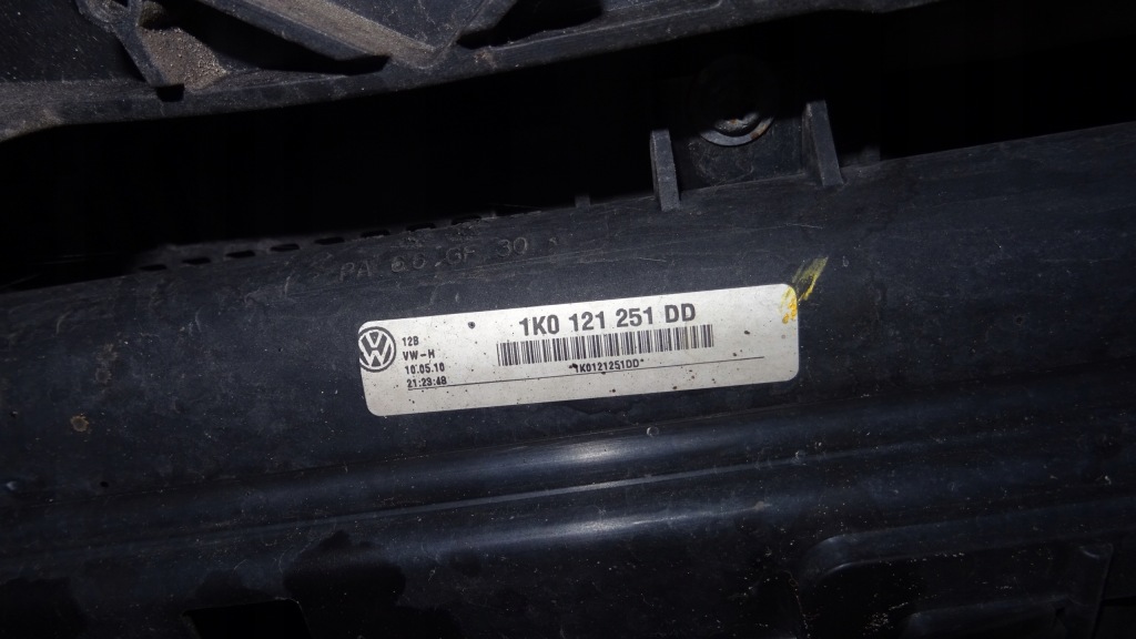 фото №3, Комплект радиатор вентилятор golf vi nr m775