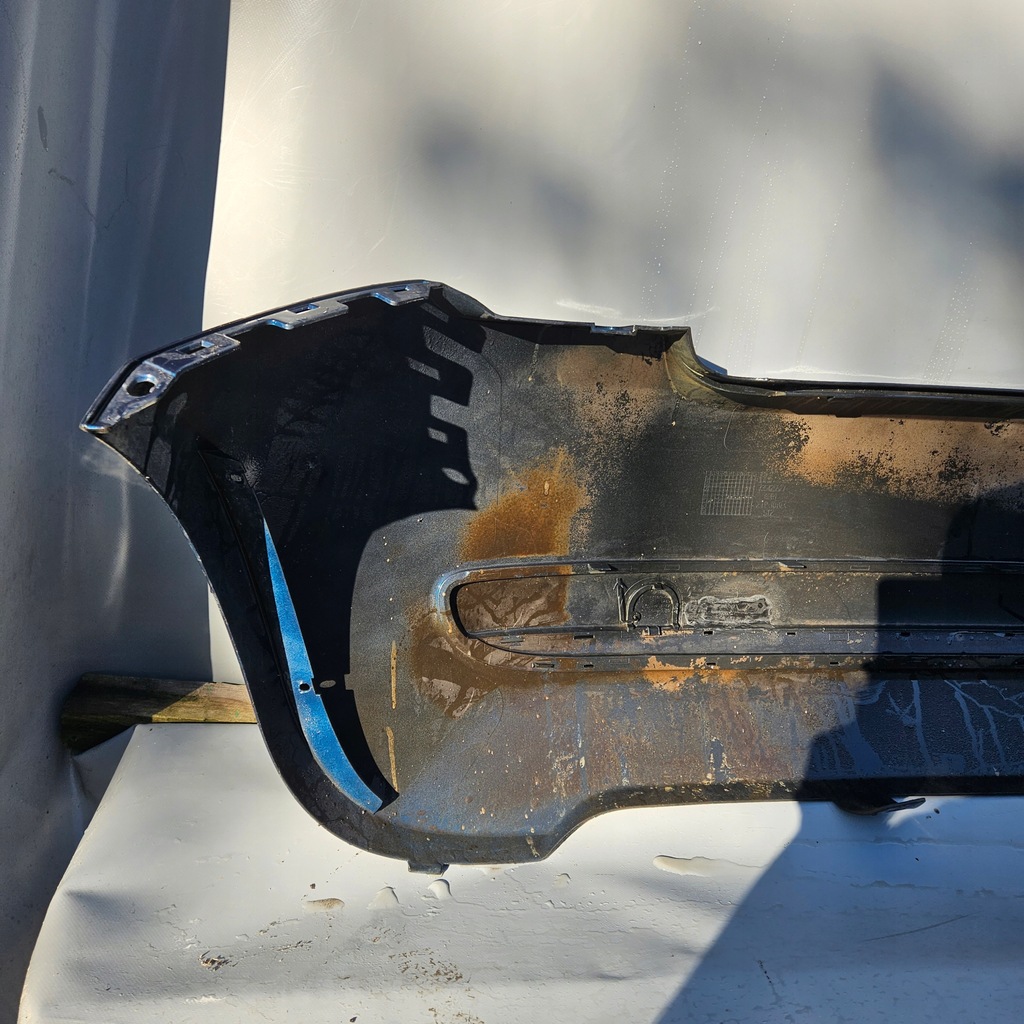 фото №8, Fiat 500 07- бампер задній задня