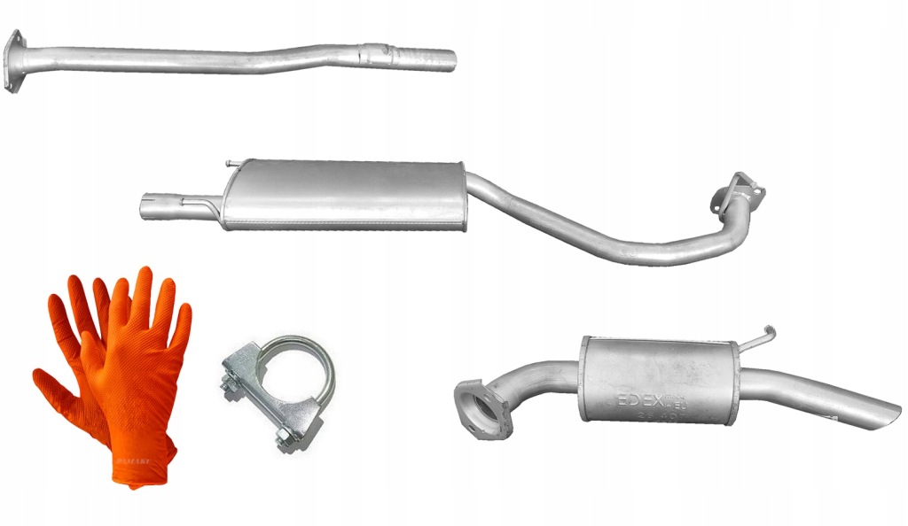 фото №1, Lexus rx 400h 3.3 hybrid 200kw 2003-2009 гасник середній кінцевий