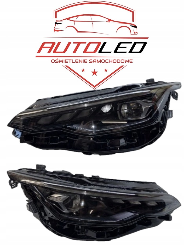 фото №1, Vw golf 8 r lift лампи перед matrix led iq light black повний з модулями