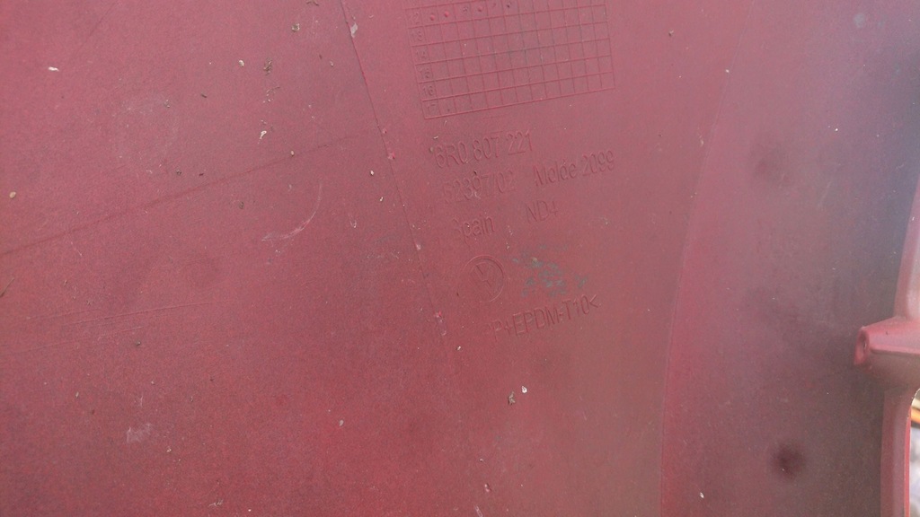 фото №8, Vw polo 6r v 5 09- бампер передний перед