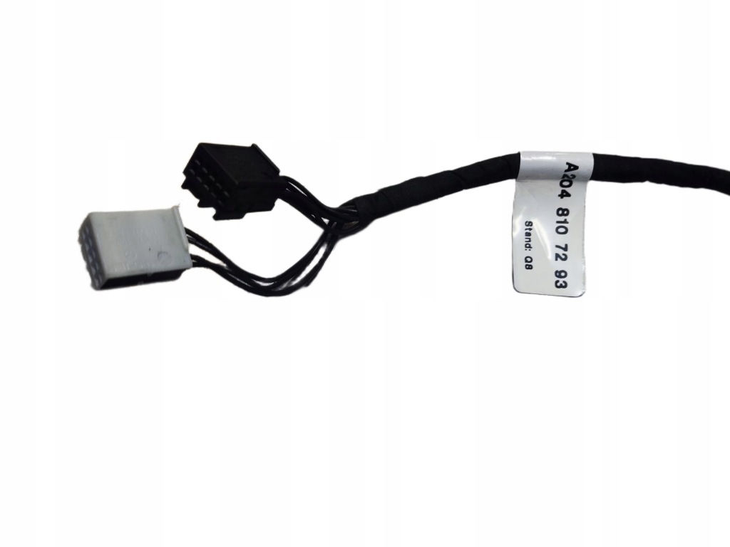 фото №10, Mercedes c klasa w204 lift подголовник сиденье перед czerwona nić