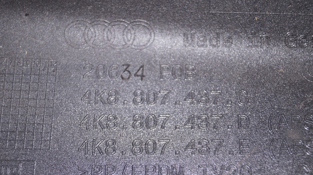 Audi a7 ii 4k8 807 437 c s line 18-23 бампер передній перед c27 Ціна