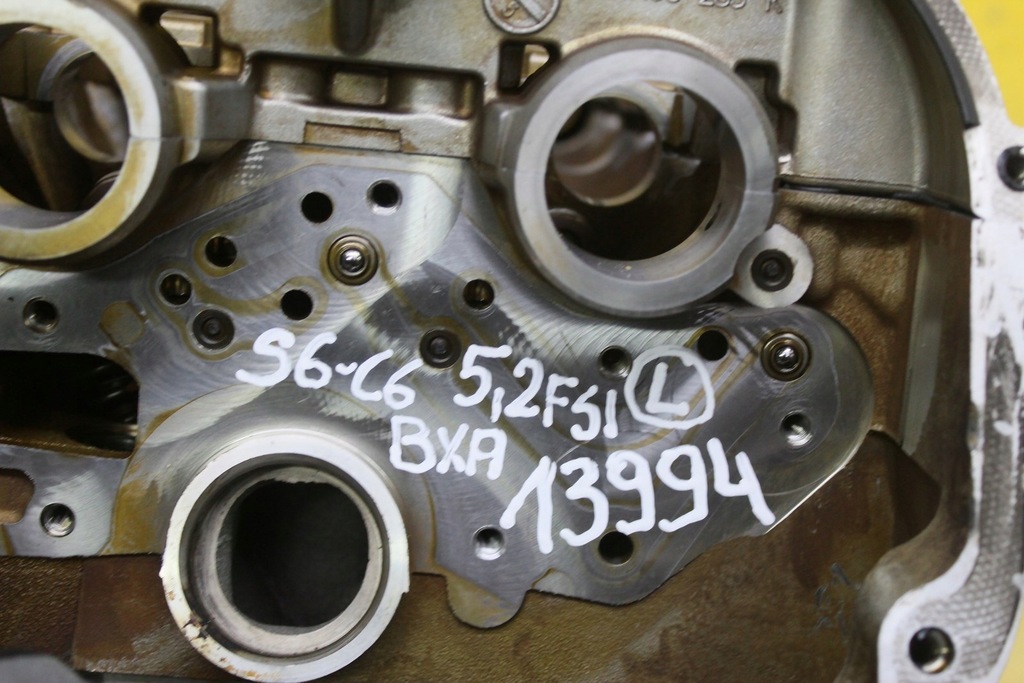 фото №16, Головка левая audi a6 s6 c6 a8 d3 5.2 fsi bxa 07l103373j