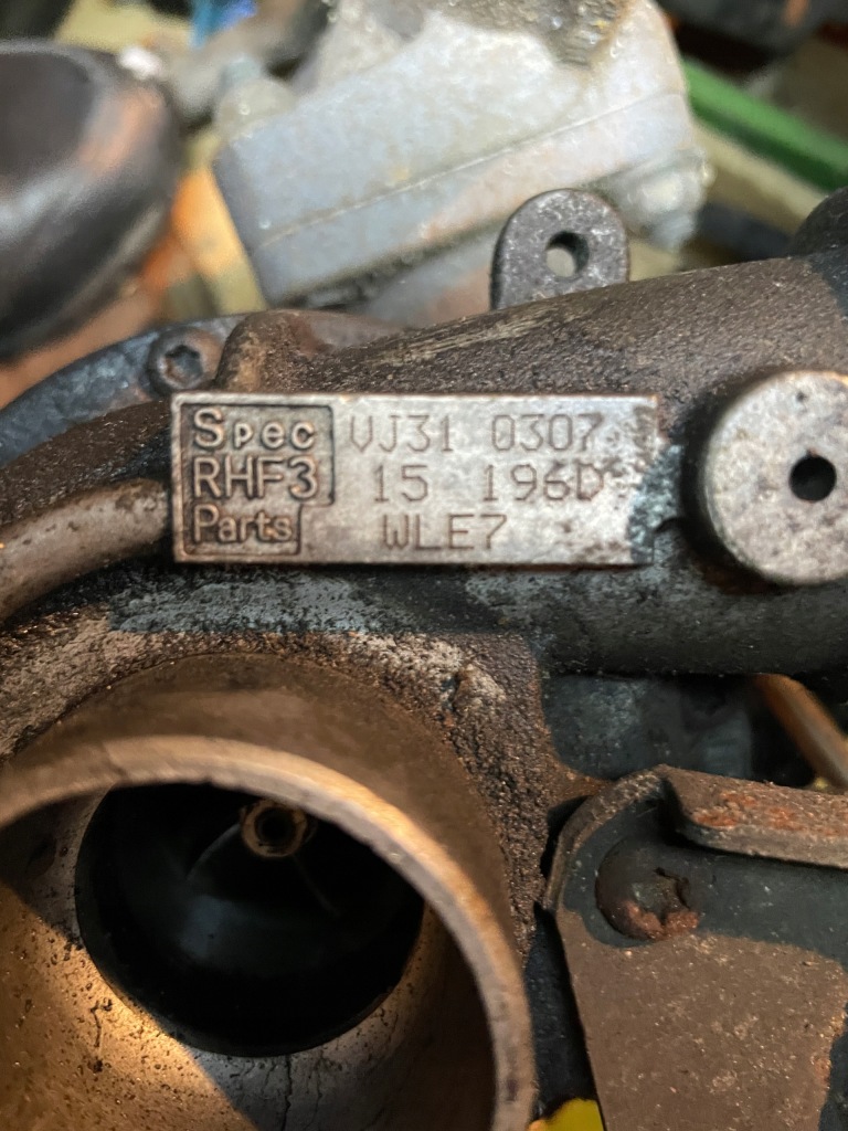 фото №2, Турбонагнетатель ranger mazda 2.5td rhf3 vj31
