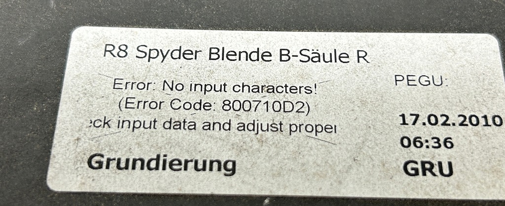 фото №9, Впуск крила правий audi r8 spyder 427853190b