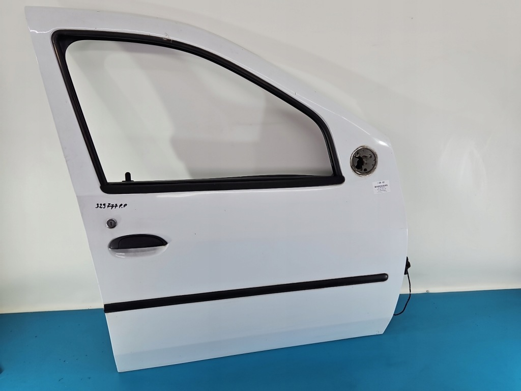 фото №1, Дверь перед правое пассажира dacia logan i 05-14 4d белый dv369
