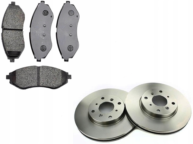 фото №1, Гальмівні диски + гальмівні колодки гальмівні перед chevrolet aveo i 2002-2011 kalos