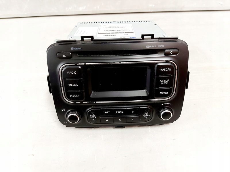 фото №1, Kia carens 4 iv радіопрогравач 96170-a4610