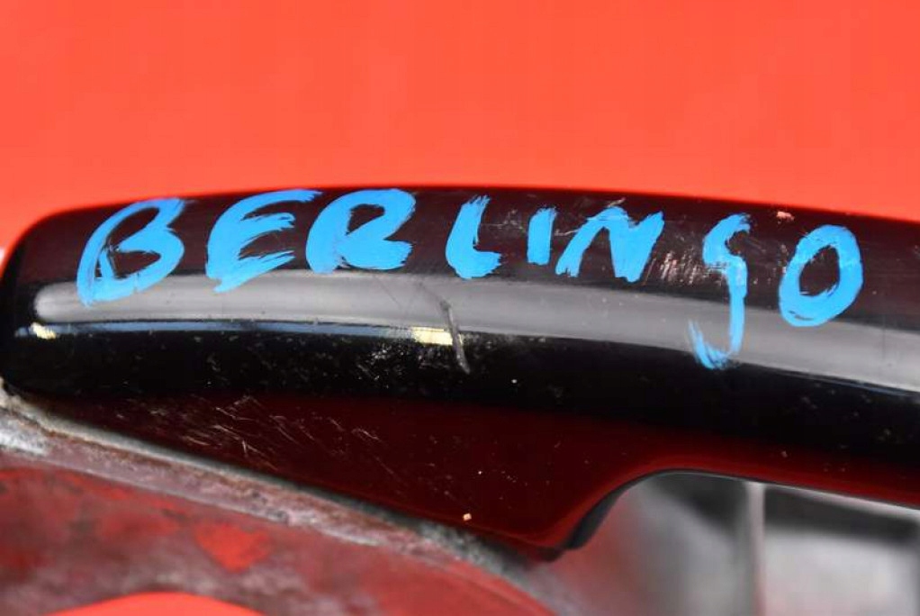 фото №9, Ручка двері розсувних права czarna 9680503580 citroen berlingo ii 08-18