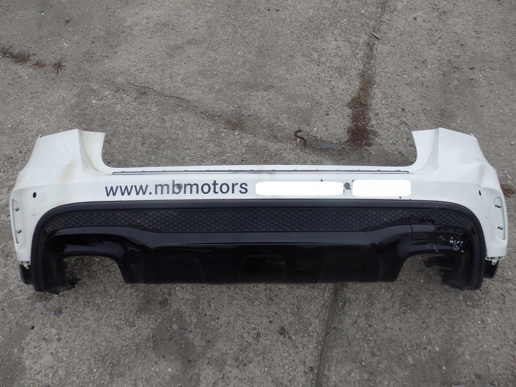 фото №1, Бампер задняя диффузор mercedes x156 w156 gla amg