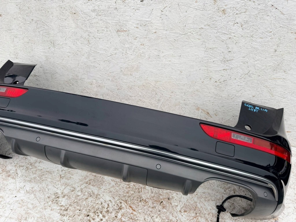 Sq5 8r рестайлинг  q5 бампер задний задний чёрный ly9t pdc хром комплектный Недорого