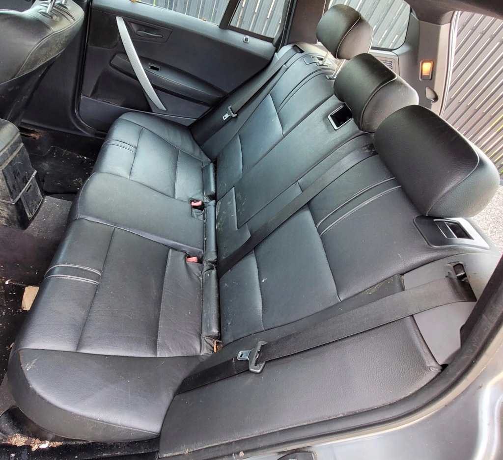 фото №1, Заднє сидіння задня задня bmw x3 e83 czarna шкіра