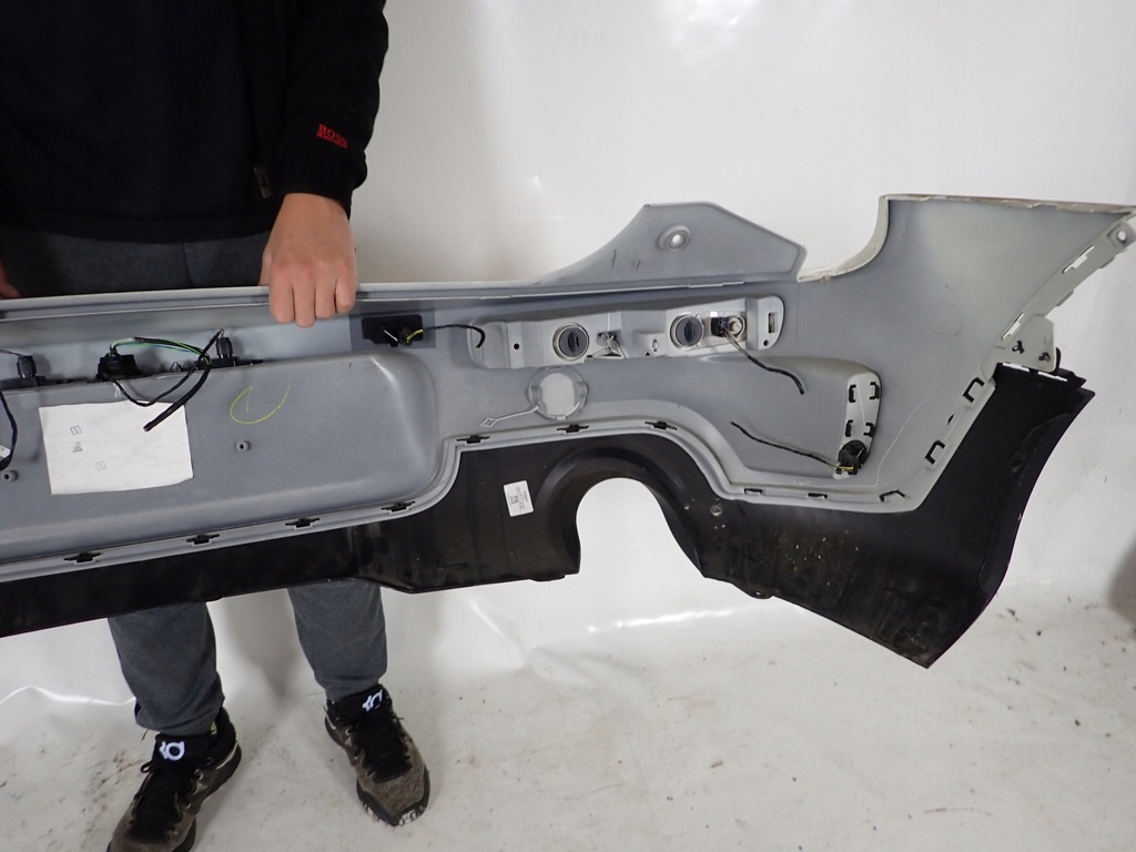 фото №14, Mini cooper s f54 jcw clubman 15- бампер задня задній камера pdc