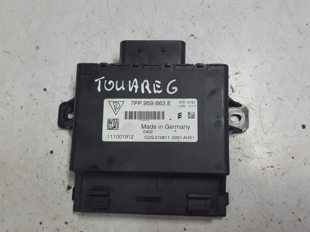 фото №1, Vw touareg ii 7p 10-13r блок управления модуль напряжения 7pp959663e