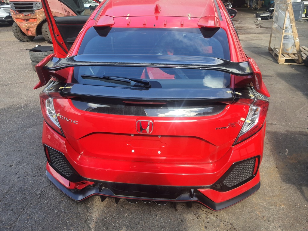 фото №1, Honda civic x type r 17-21 бампер задня r513