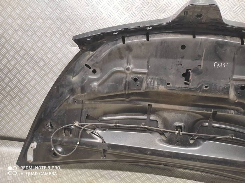 фото №10, Капот крышка двигателя czarna оригинал renault trafic iii 2018 rok