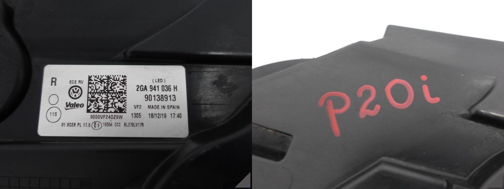 фото №12, Vw t-roc 2ga 17- лампа full led правая europa