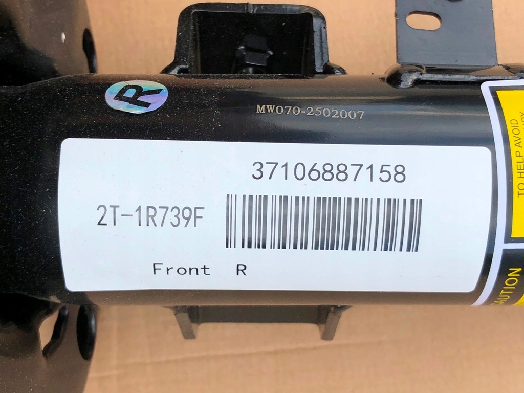 Амортизатор пневматичний правий oś передня 37106887158 do bmw x3 g01 x4 g02 пневмоподушка Ціна