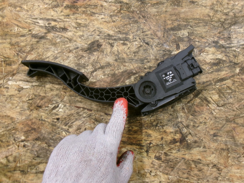 фото №1, Mercedes gla x156 педаль газу потенціометр