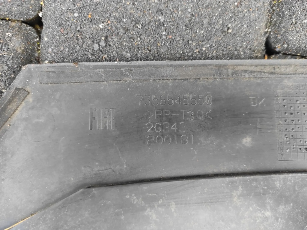 фото №7, Молдинг поріг поріг права fiat 500 lift abarth