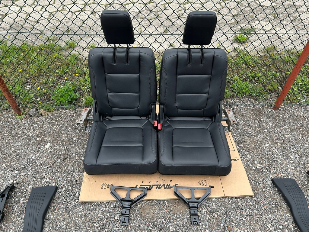 фото №5, Сиденья заднее сиденье обшивки стойки салон кожа комплект ford explorer v 2016-19