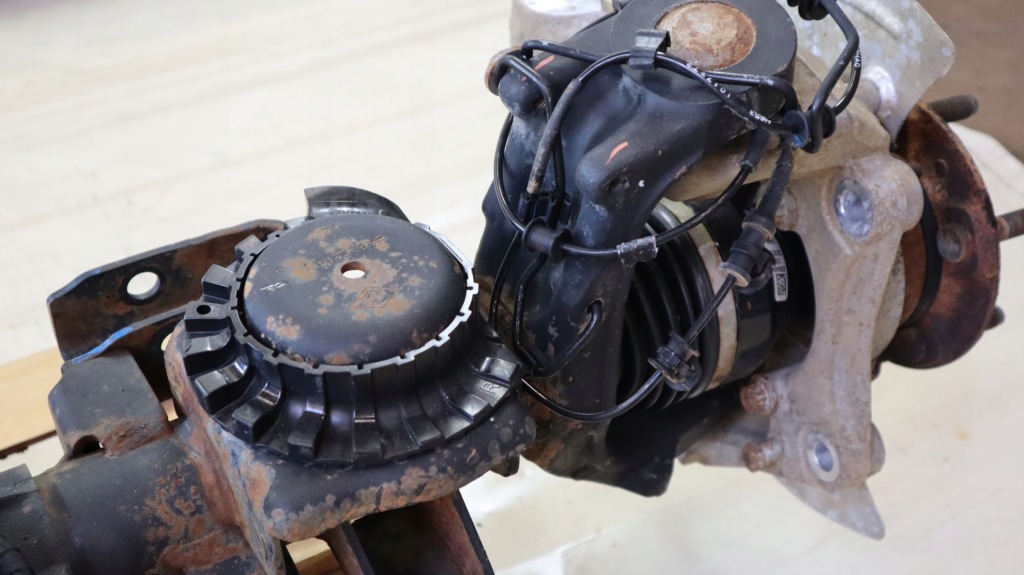 фото №7, Jeep wrangler jl 2.2d 18- sahara подвеска мост дифференциал перед