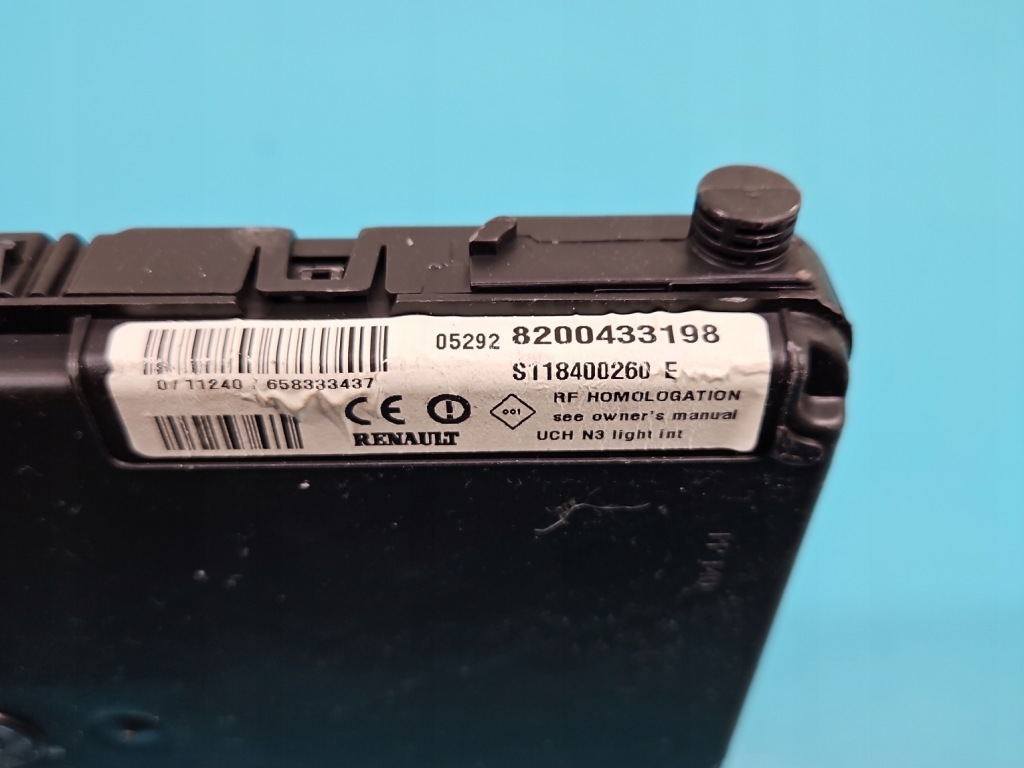 фото №8, Бортовий комп'ютер блок керування двигуна 8200509552, 8200509516 renault scenic ii