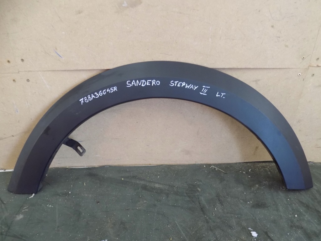 фото №1, Dacia sandero 3 iii stepway молдинг крила лівий задня 788a36645r ka5/38