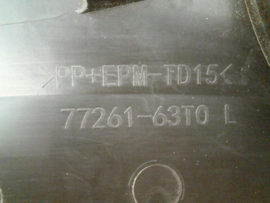 фото №5, Suzuki sx4 s-cross 13-21 молдинг крыла левая задняя задняя левый 77261-63to