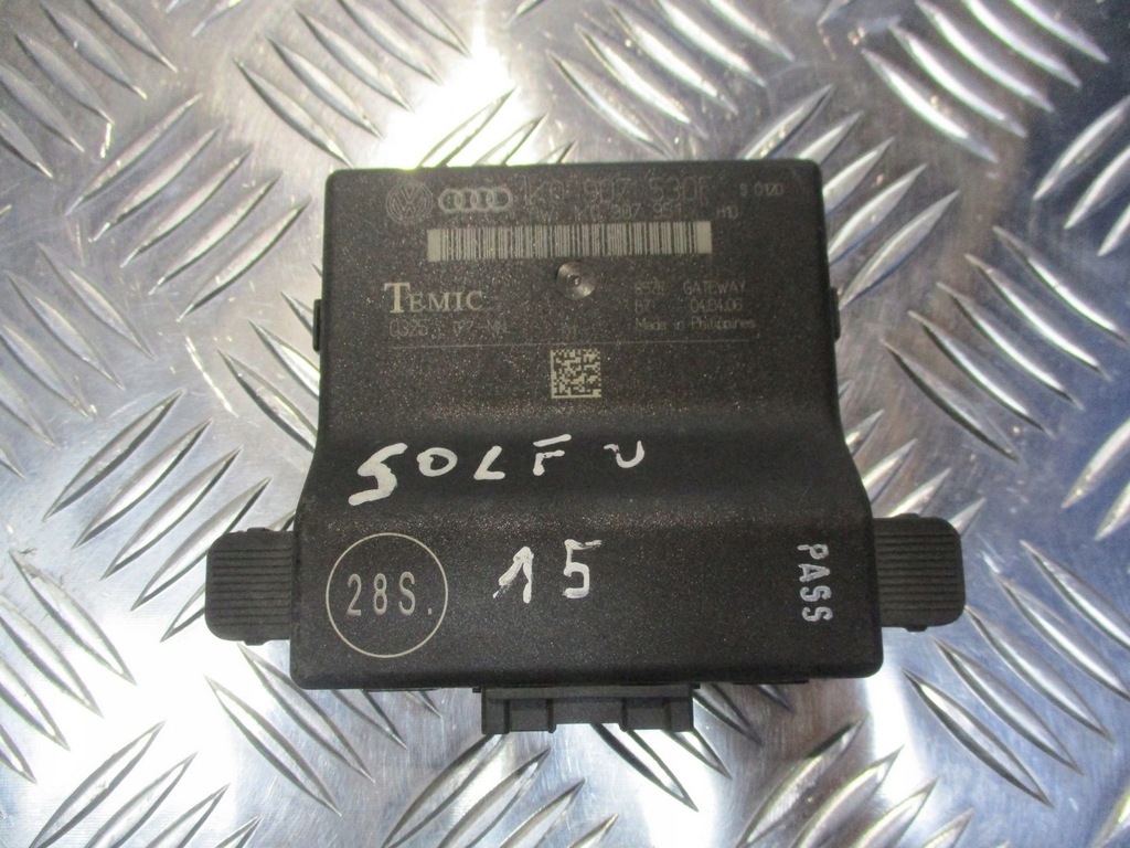 фото №1, Модуль шлюз vw golf v 1.9 tdi 1k0907530f