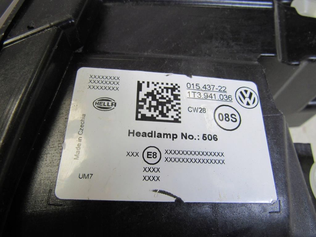 фото №16, Vw id. buzz 1t3 лампа правая перед передняя full led 1t3941036 015437-22