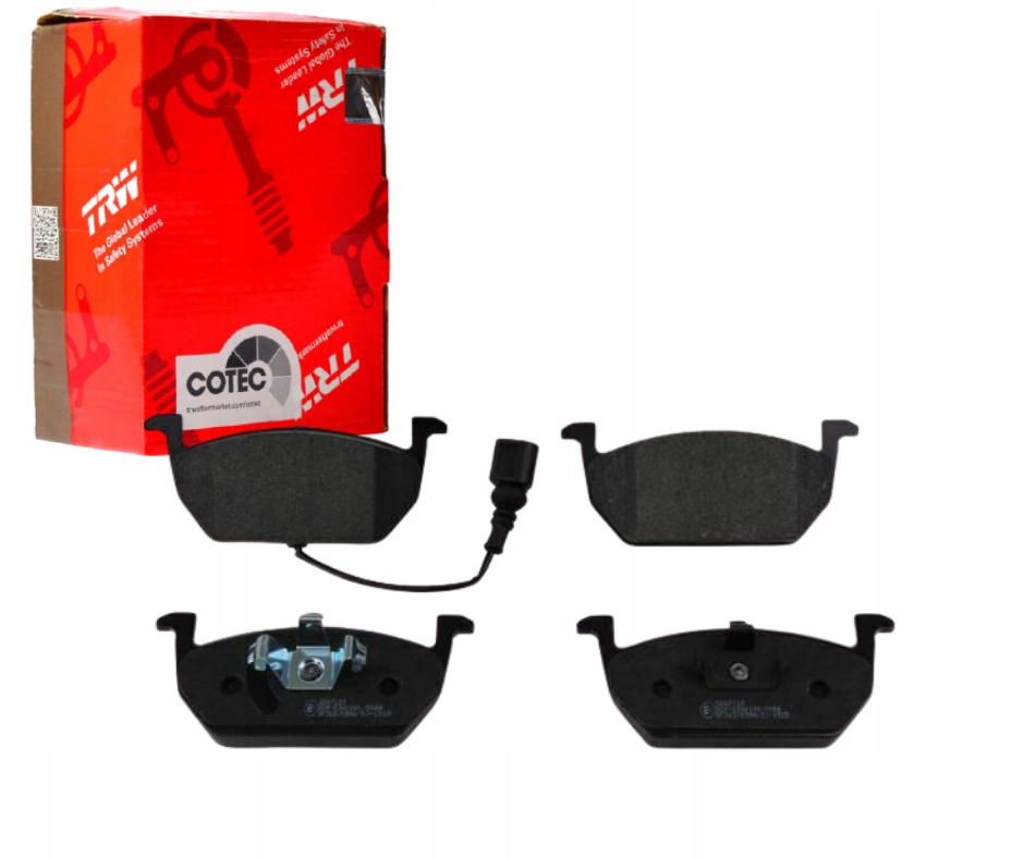 фото №1, Тормозные колодки ham trw gdb2080 vw golf vii seat leon перед