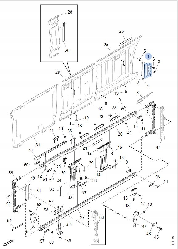 фото №4, Кронштейн кронштейн scania ngs r s p g 2611372 b-b