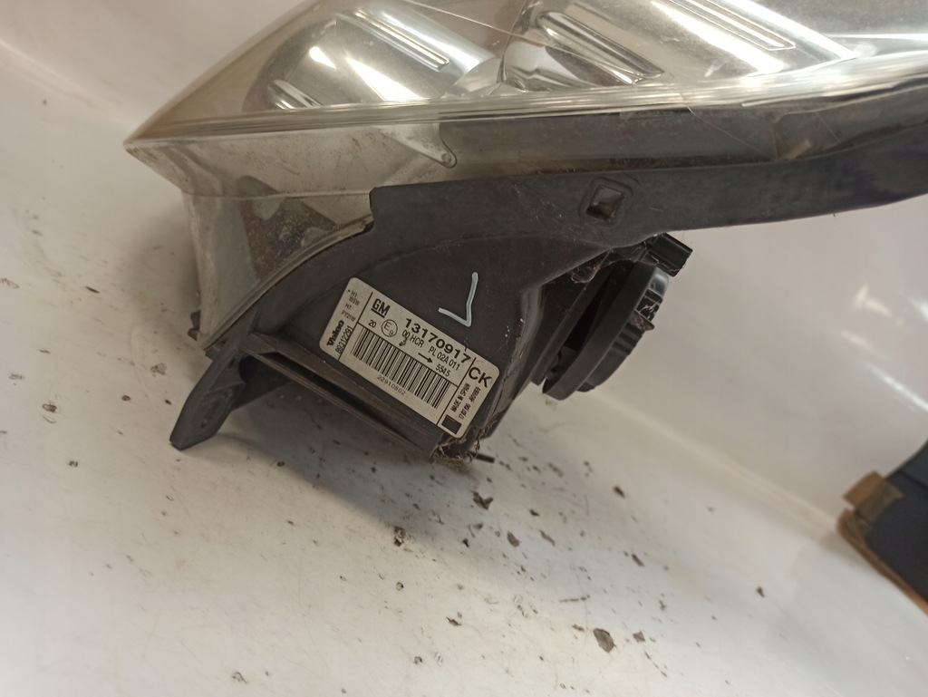 фото №12, Opel vectra c lift uk фара лівий лампа перед 13170917 13170917ck